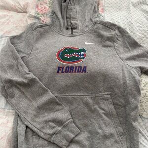 Grey Nike Florida Gator Hoodie
